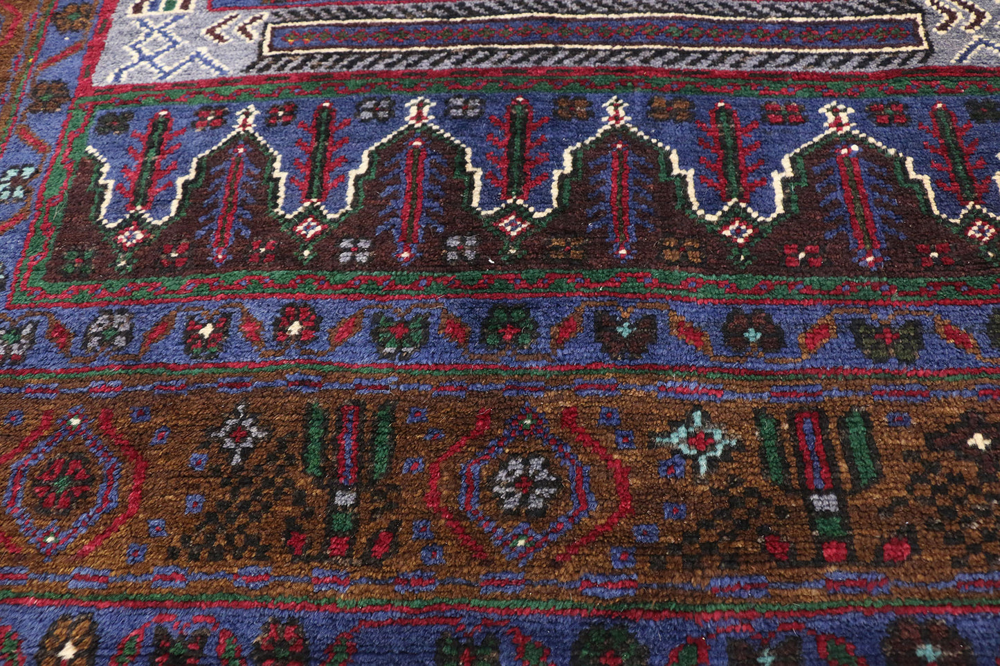 5 x 10 Vintage Turkish Oushak Rug 77226