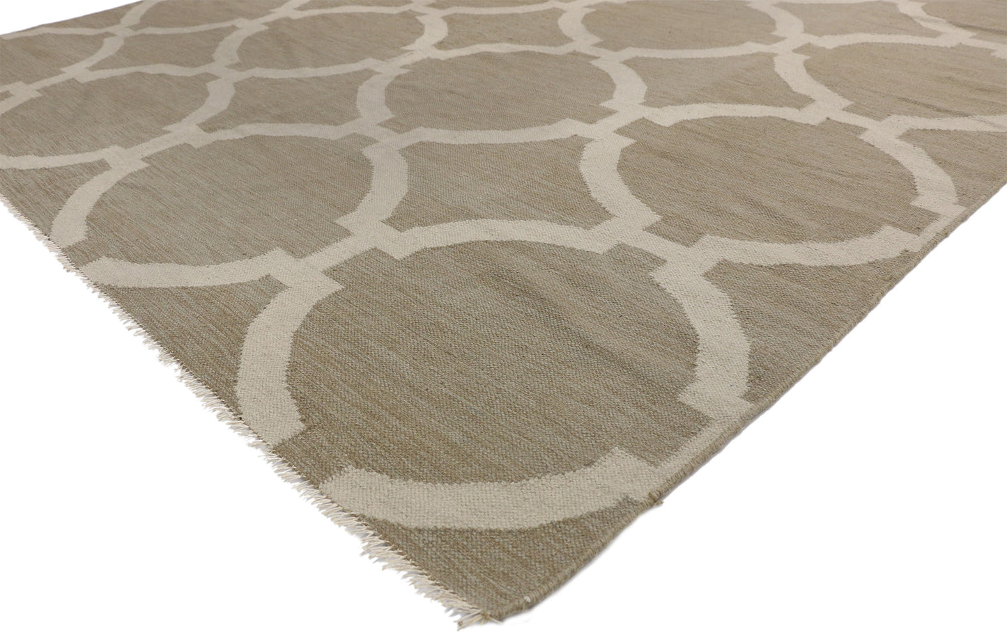 8 x 10 Transitional Trellis Kilim Rug 77229