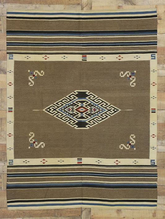 5 x 6 Vintage Mexican Kilim Rug 77232