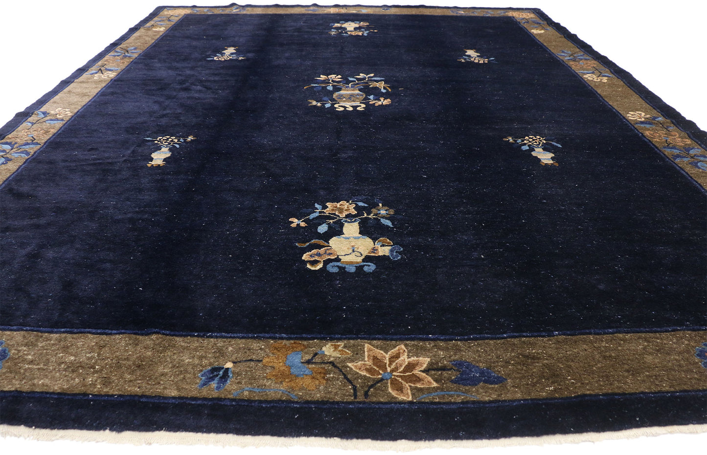 9 x 12 Antique Chinese Peking Rug 77238