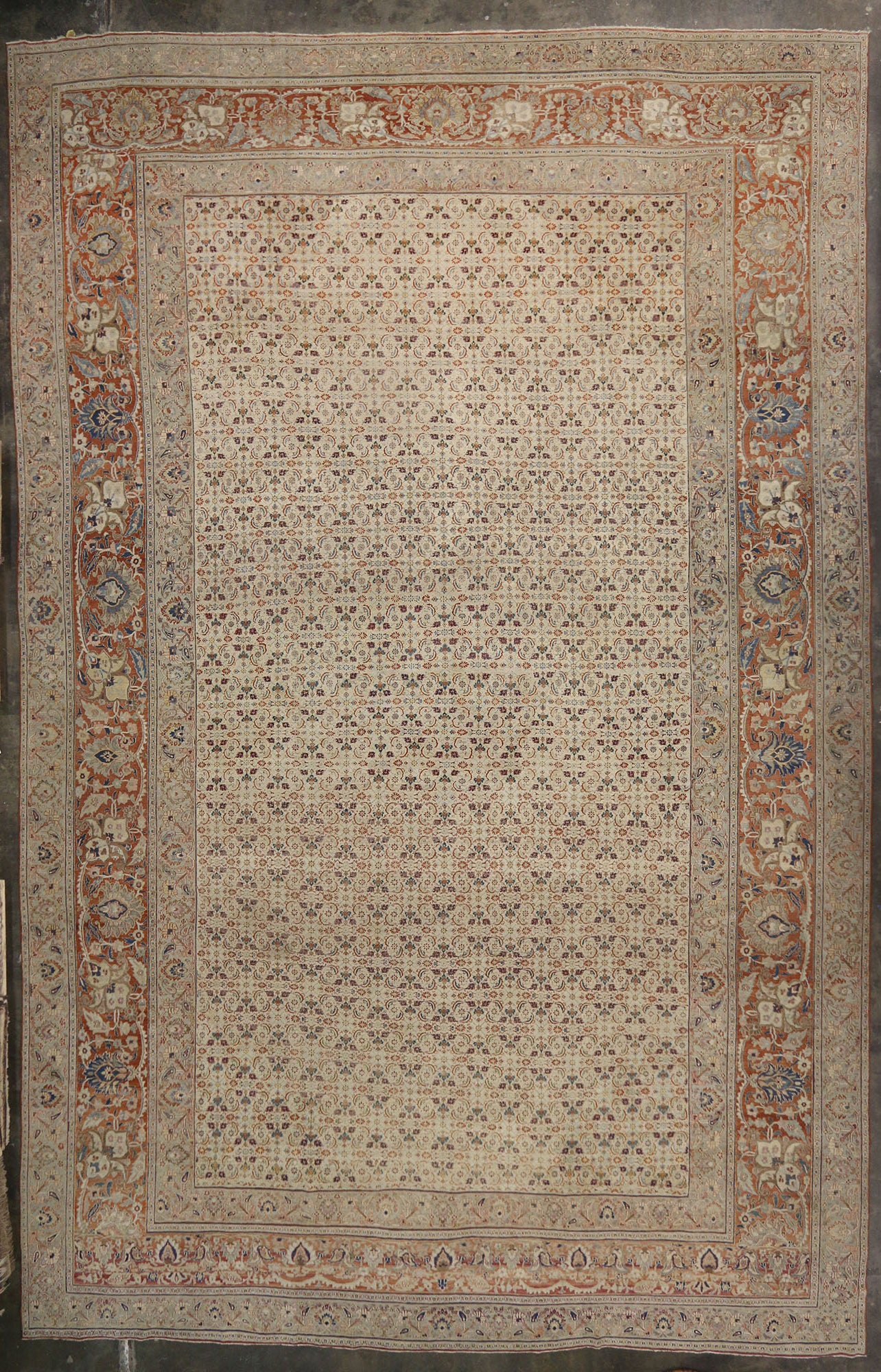 15 x 26 Antique Dorokhsh Rug 77245