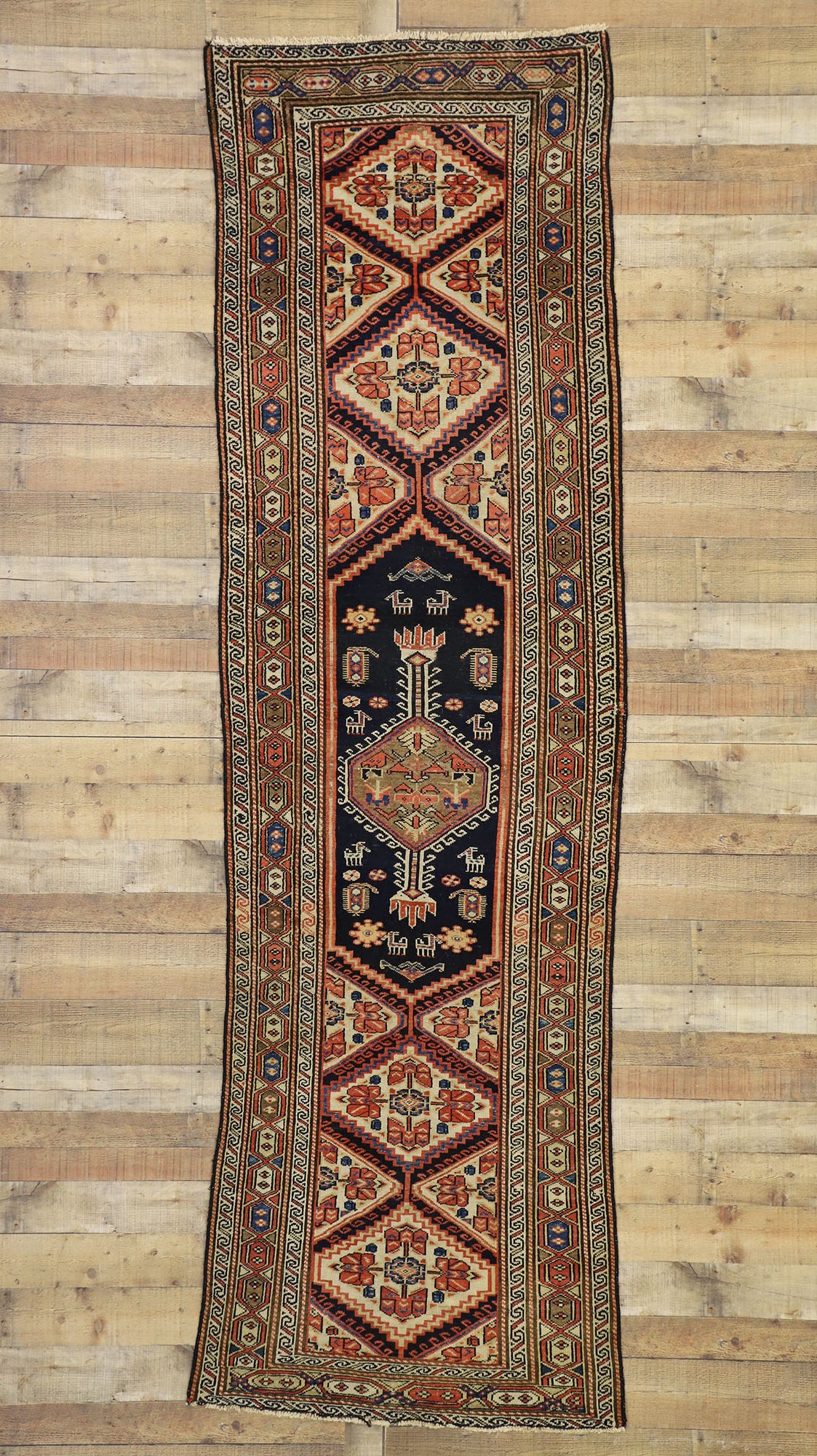3 x 11 Antique Malayer Rug 77280