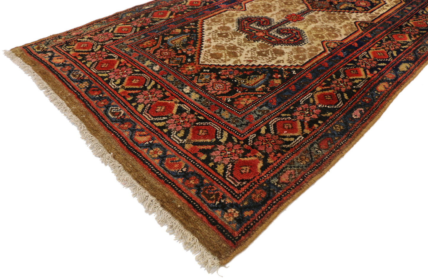 3 x 16 Antique Persian Malayer Runner 77292