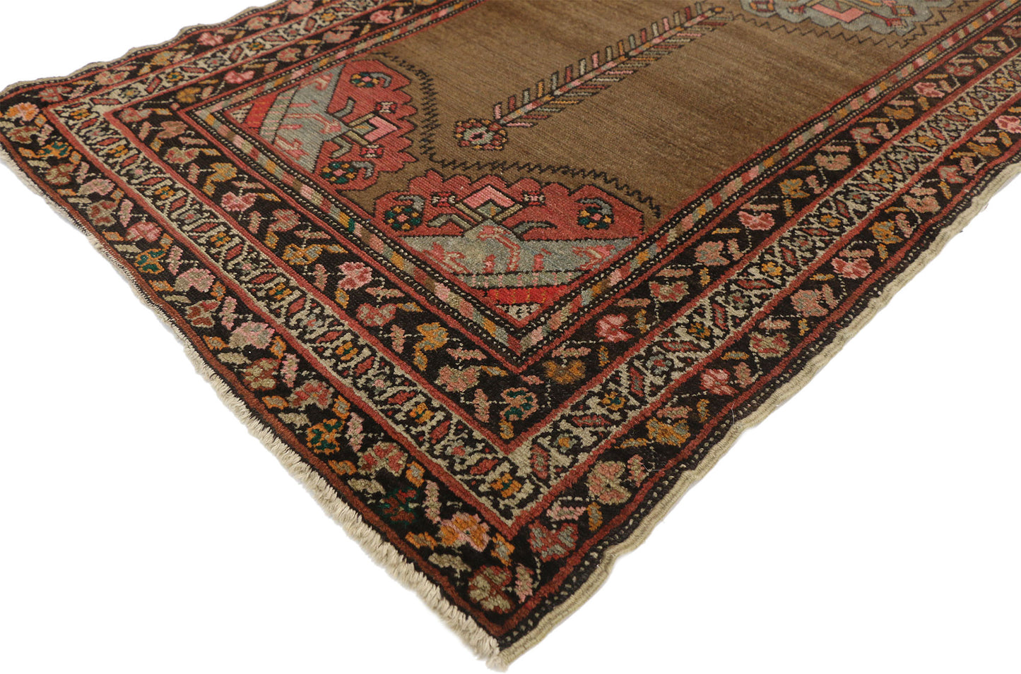 3 x 13 Antique Persian Malayer Runner 77305