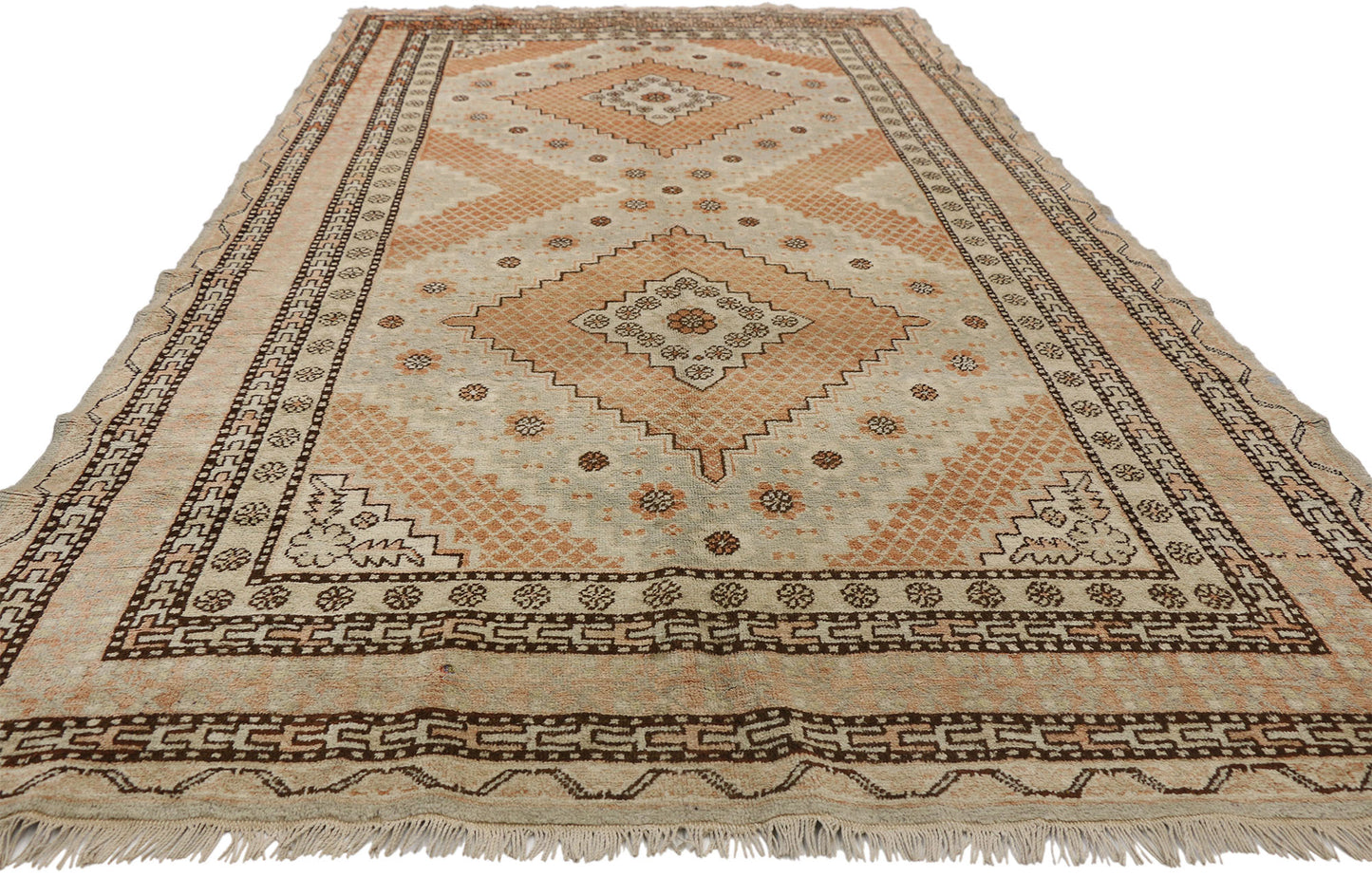 5 x 10 Vintage Turkestan Khotan Rug 77310