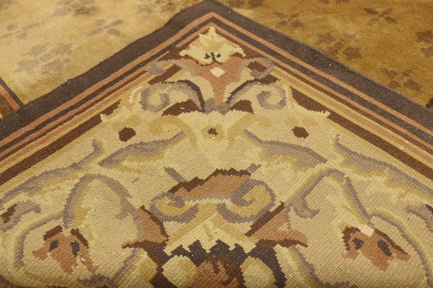 8 x 11 Vintage Tibetan Rug 77313