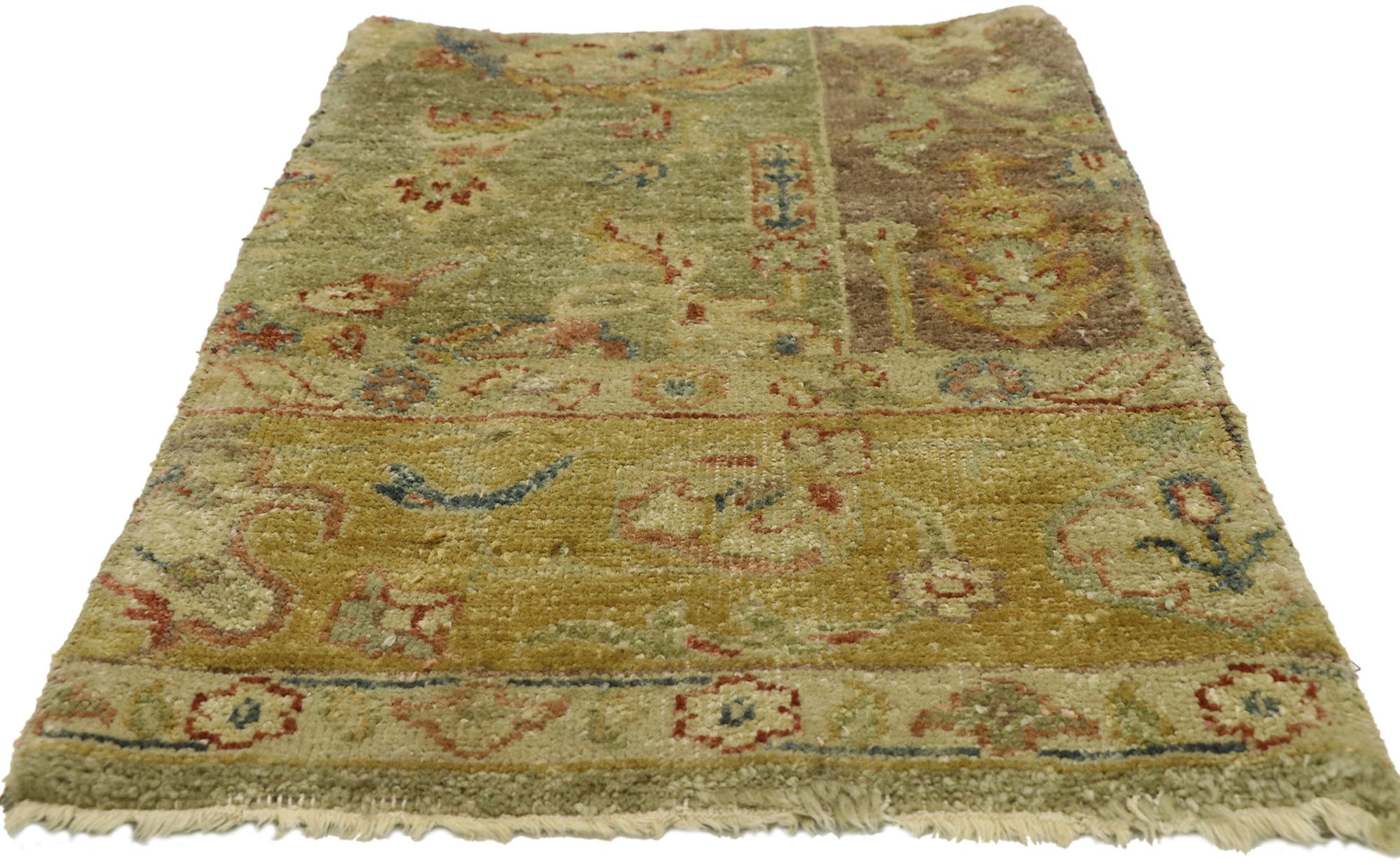 2 x 3 Modern Wagireh Oushak Rug 77334