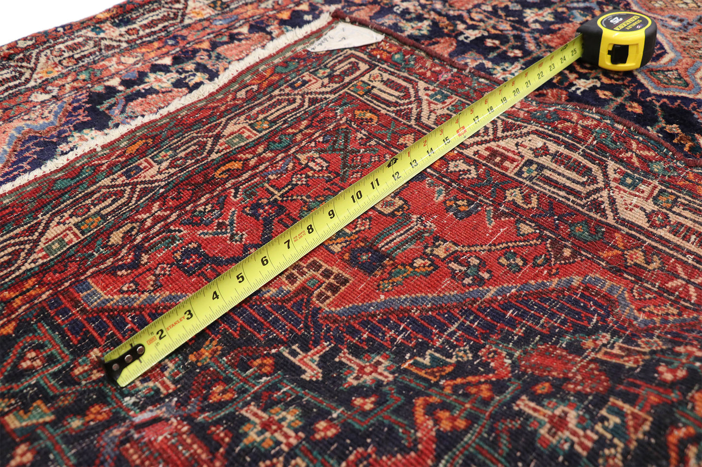 4 x 9 Antique Persian Hamadan Runner 77343