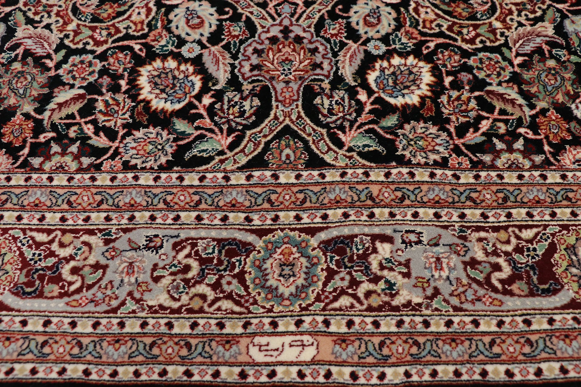4 x 6 Vintage Chinese Tabriz Rug 77345