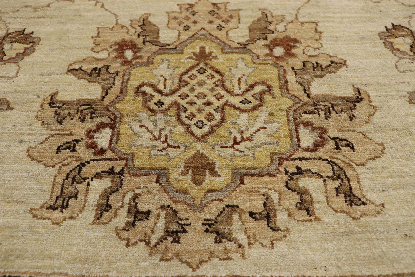 9 x 11 Vintage-Inspired Oushak Rug 77348