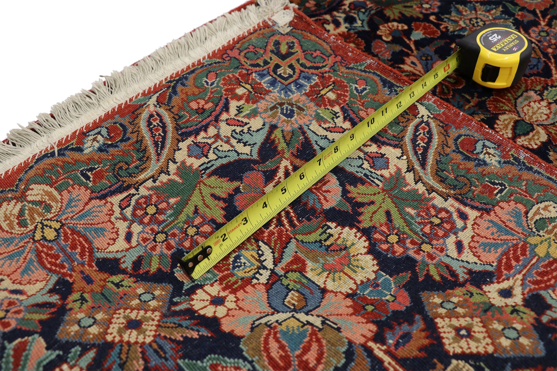 3 x 18 Antique Persian Qazvin Runner 77350