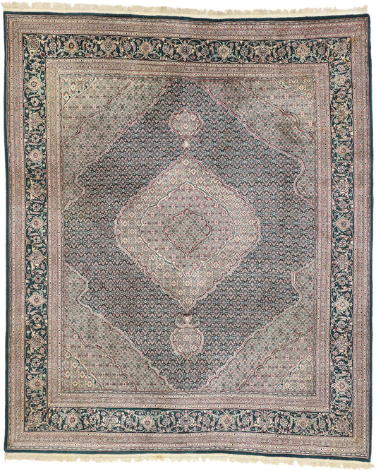 8 x 9 Vintage Chinese Tabriz Rug 77378