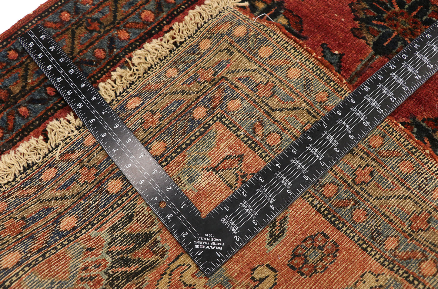 3 x 5 Vintage Persian Hamadan Rug 77411