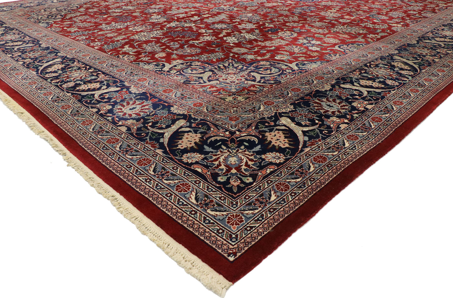 12 x 18 Vintage Chinese Tabriz Rug 77415