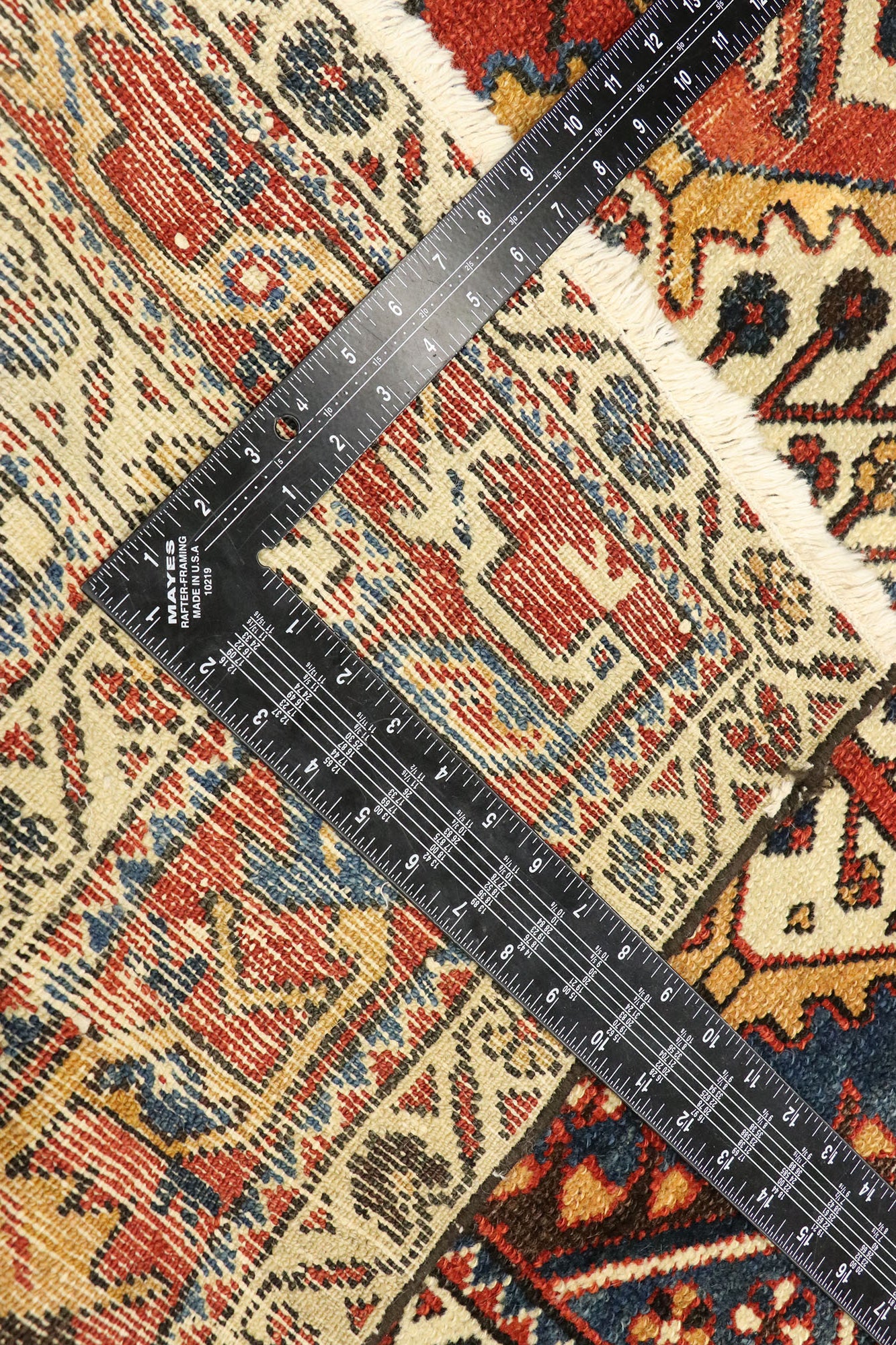 3 x 13 Antique Persian Bakhtiari Rug 77458