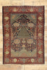 5 x 6 Antique Persian Kashan Mille-fleurs Prayer Rug 77461