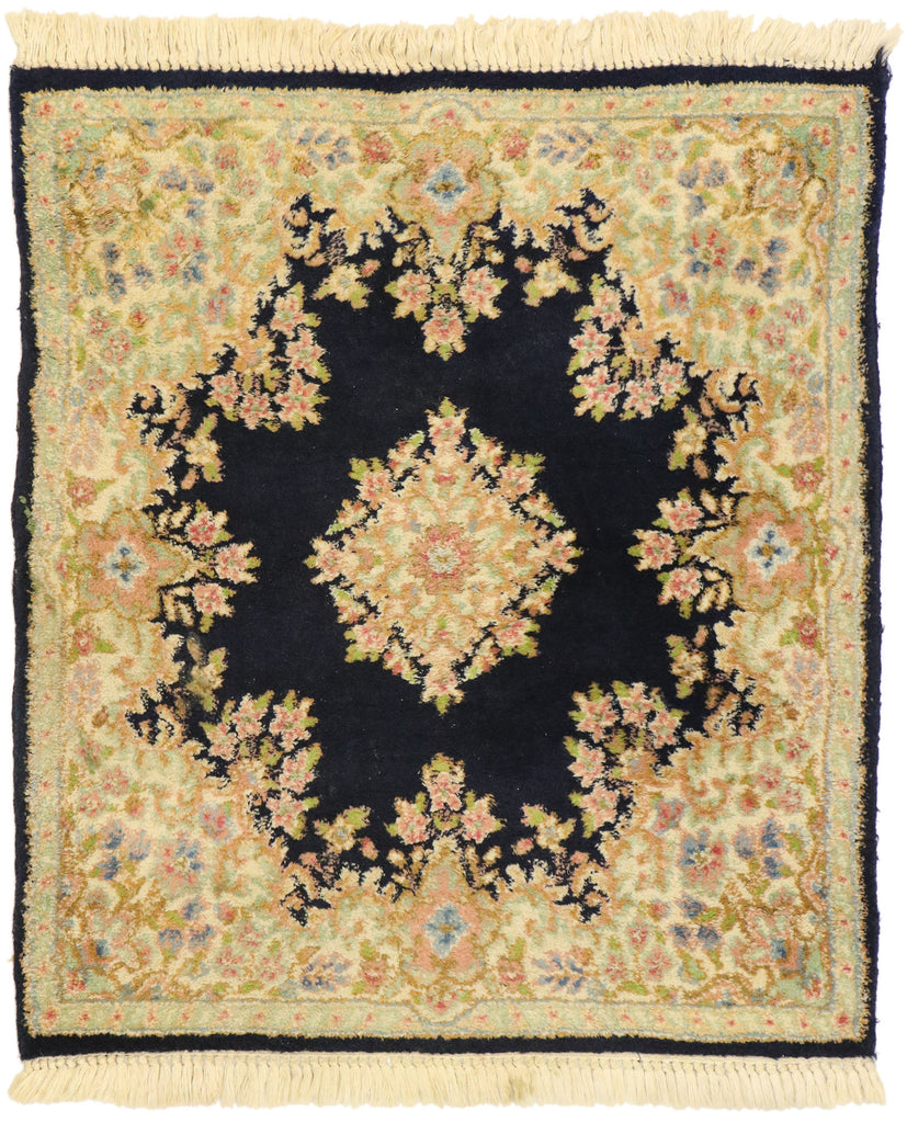 3 x 4 Antique Persian Kerman Rug 77462