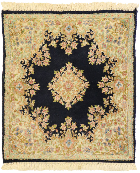 3 x 4 Antique Persian Kerman Rug 77462
