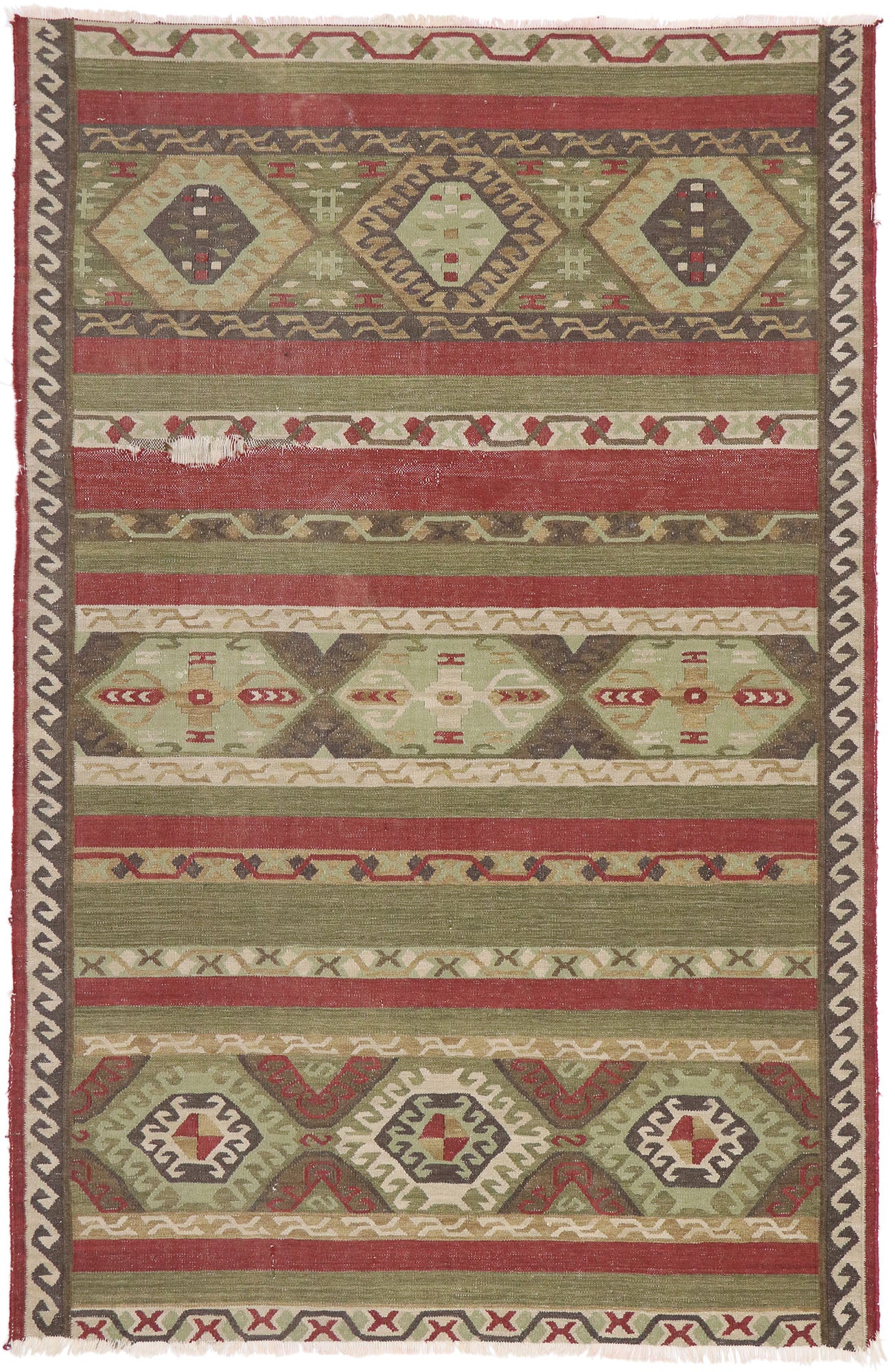 5 x 8 Vintage Persian Kilim Rug 77482