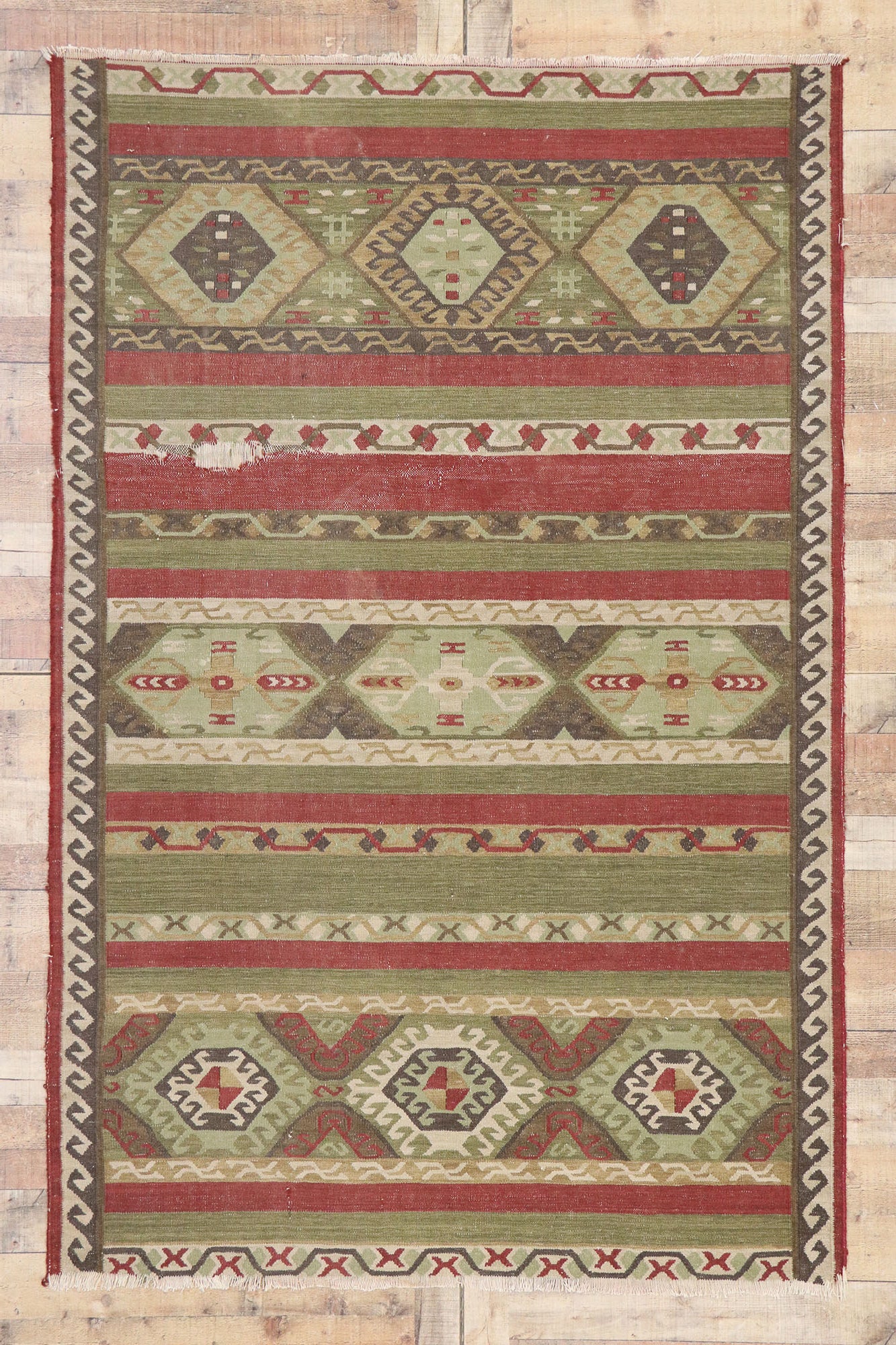 5 x 8 Vintage Persian Kilim Rug 77482