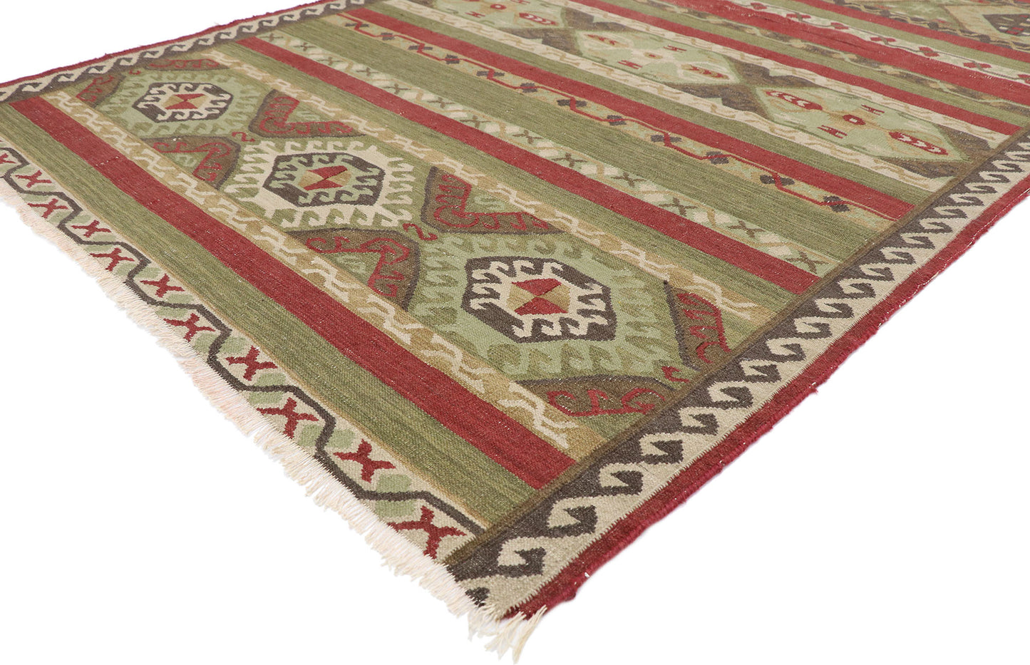 5 x 8 Vintage Persian Kilim Rug 77482