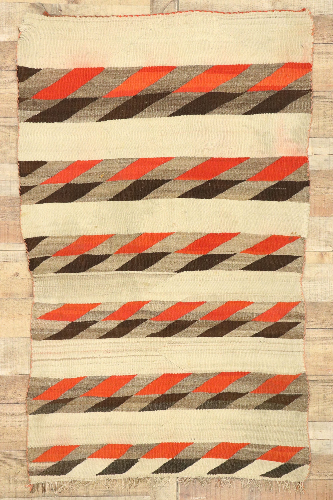 3 x 5 Vintage Navajo Kilim Rug 77490