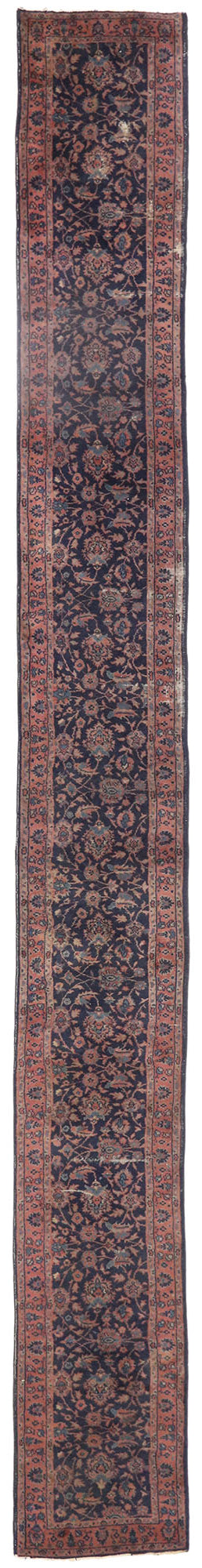 3 x 23 Antique Indian Agra Runner 77494