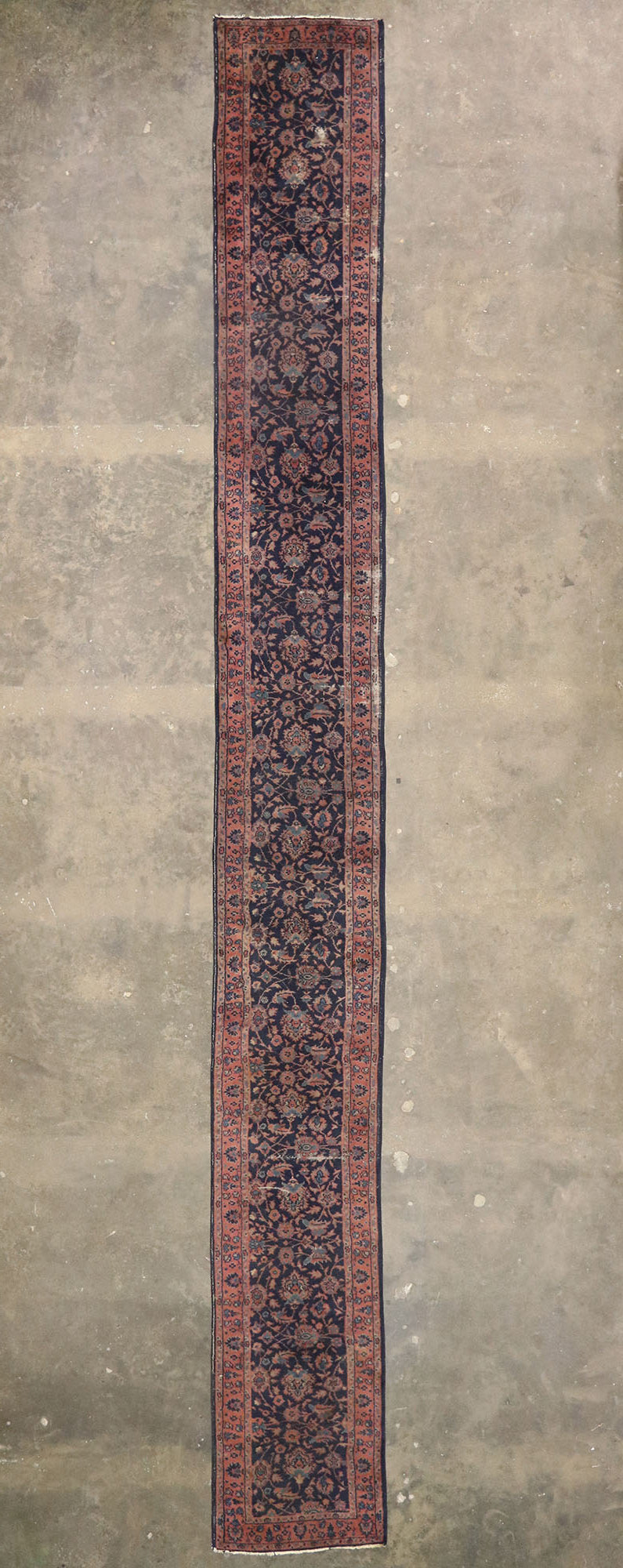 3 x 23 Antique Indian Agra Runner 77494