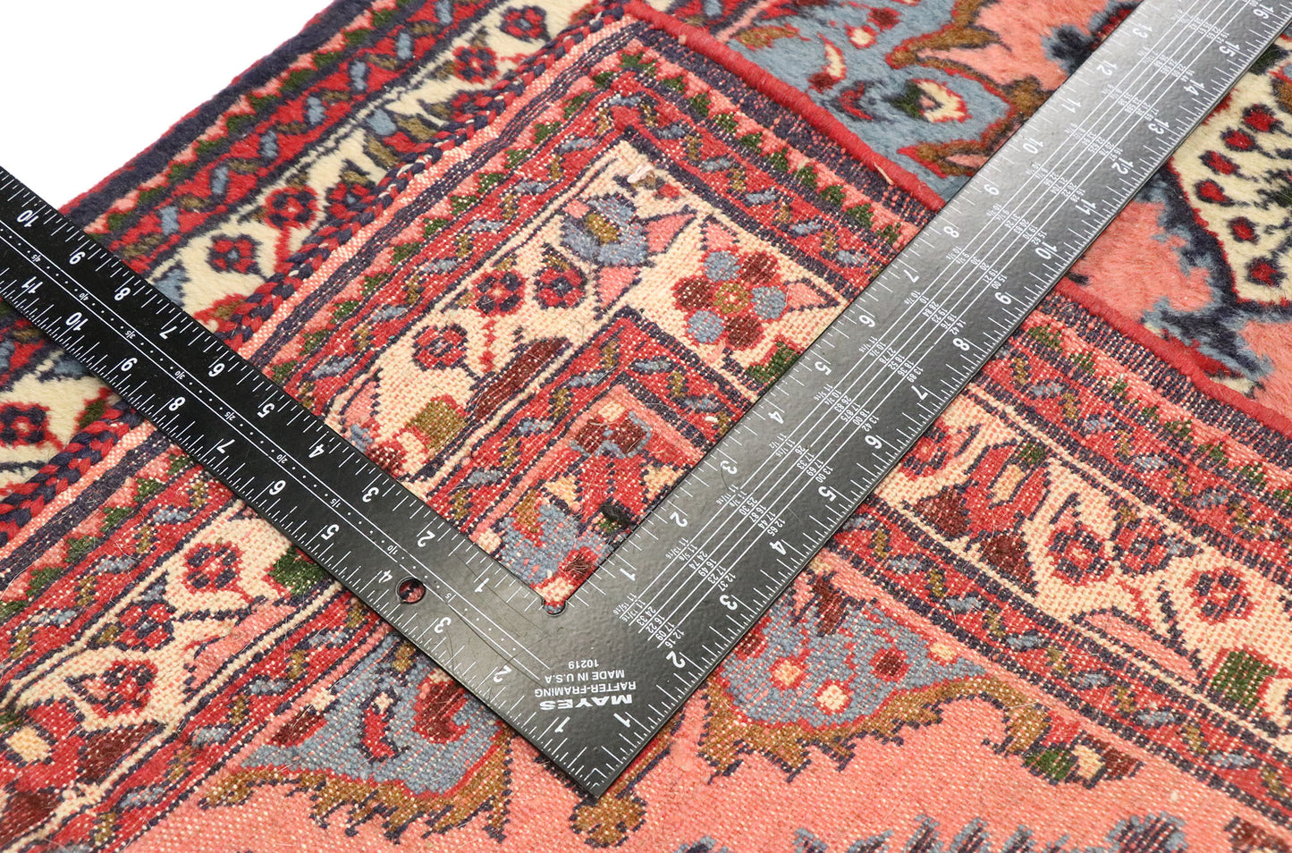 2 x 23 Antique Persian Hamadan Runner 77496