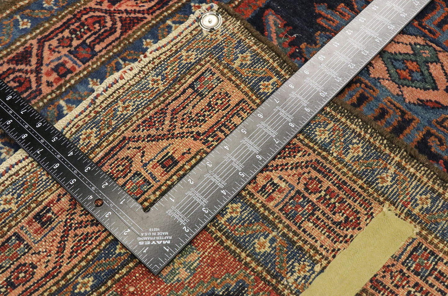 3 x 20 Antique Persian Malayer Runner 77500