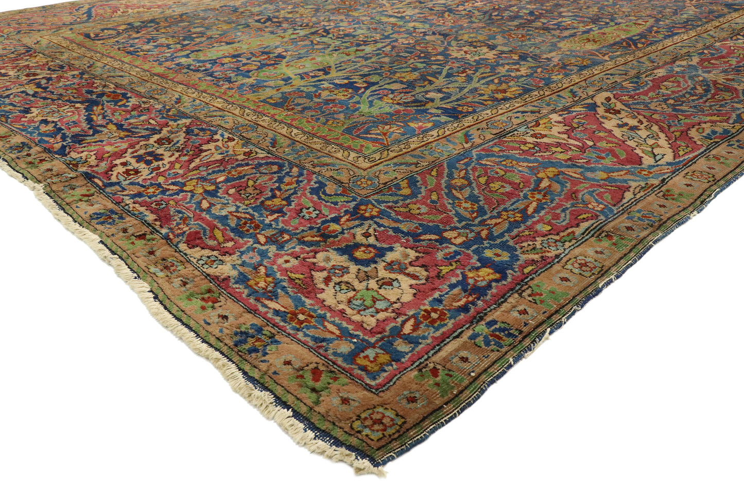 9 x 18 Antique-Worn Turkish Sparta Rug 77511