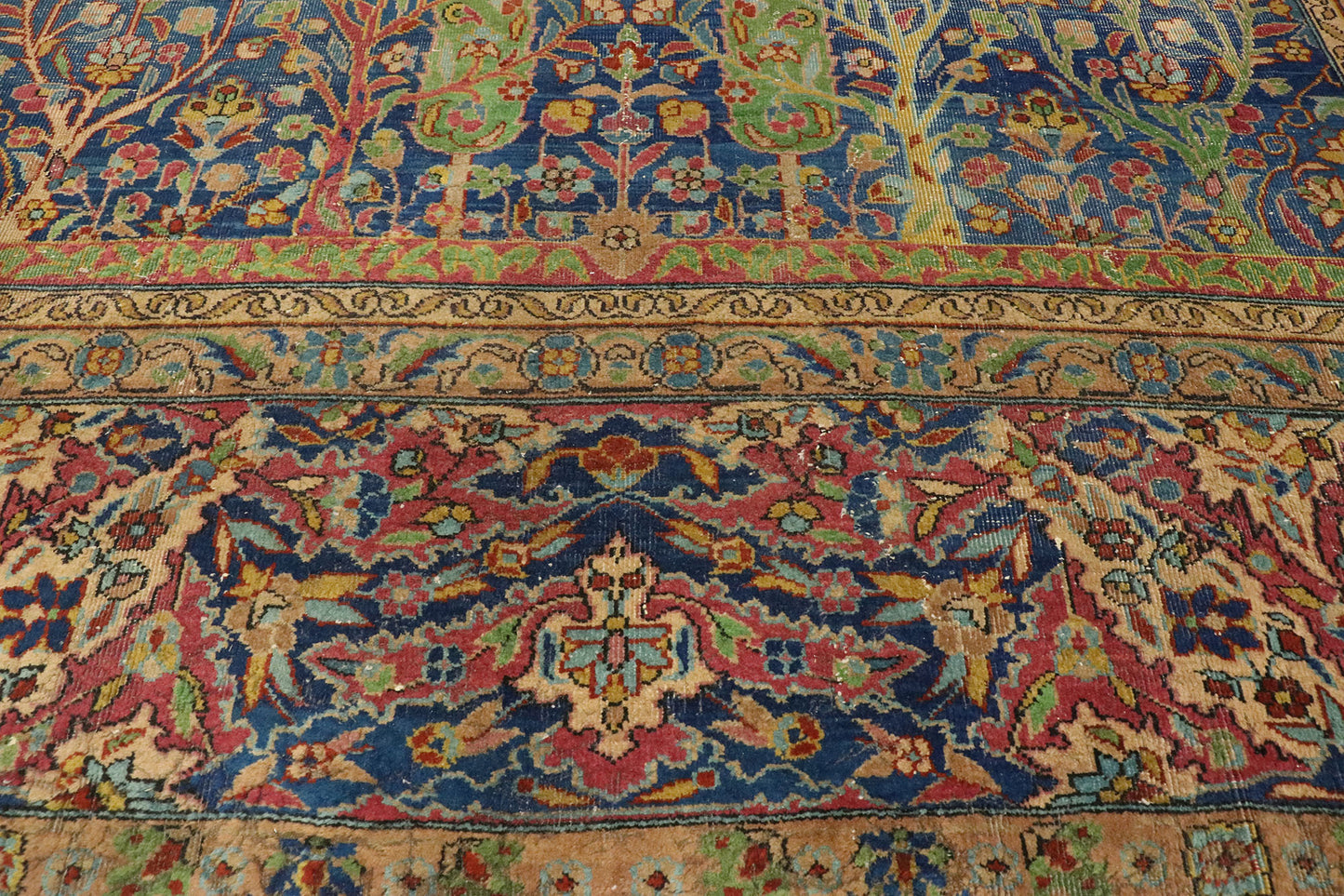 9 x 18 Antique-Worn Turkish Sparta Rug 77511