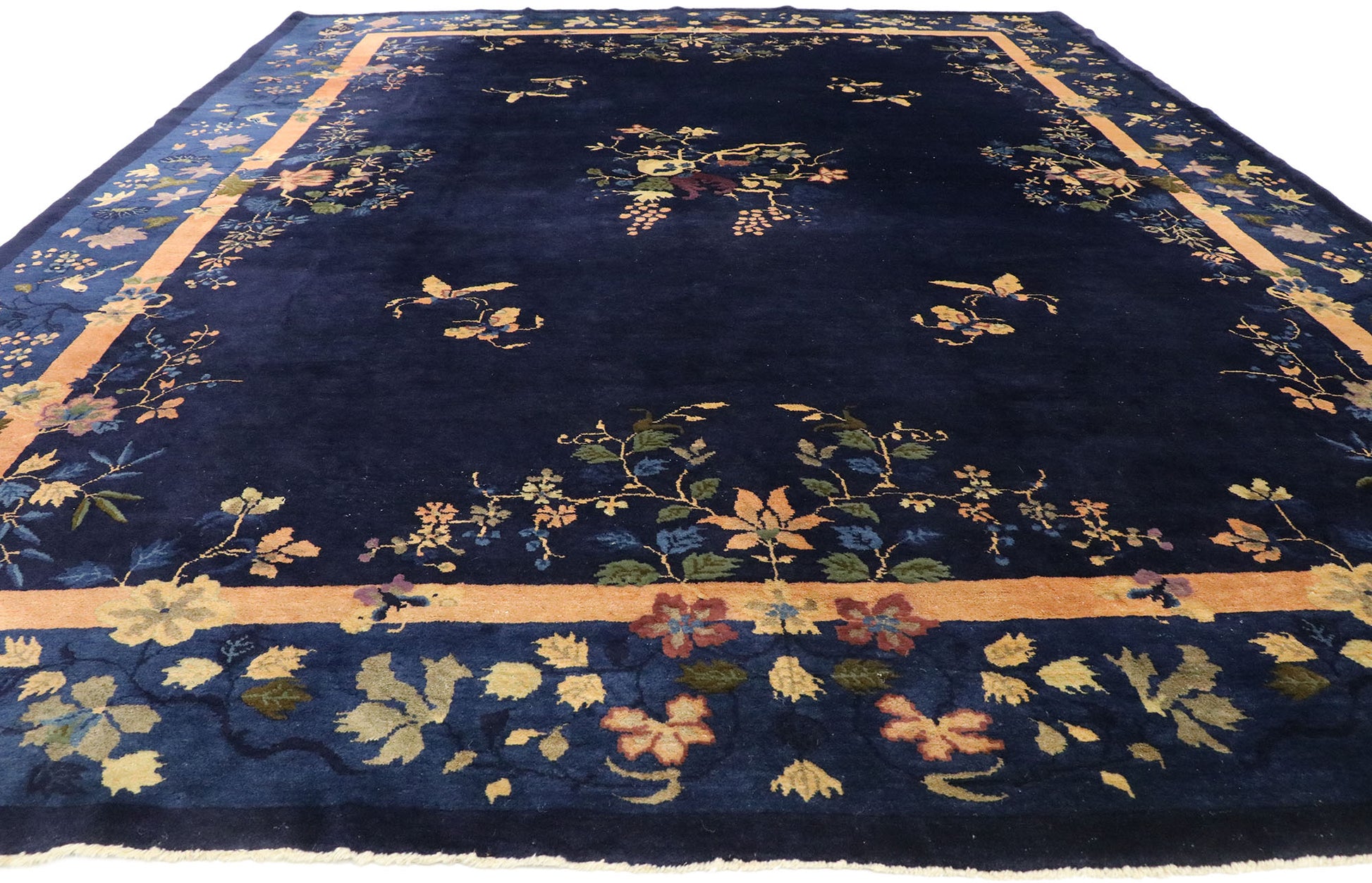 9 x 12 Antique Chinese Peking Rug 77524
