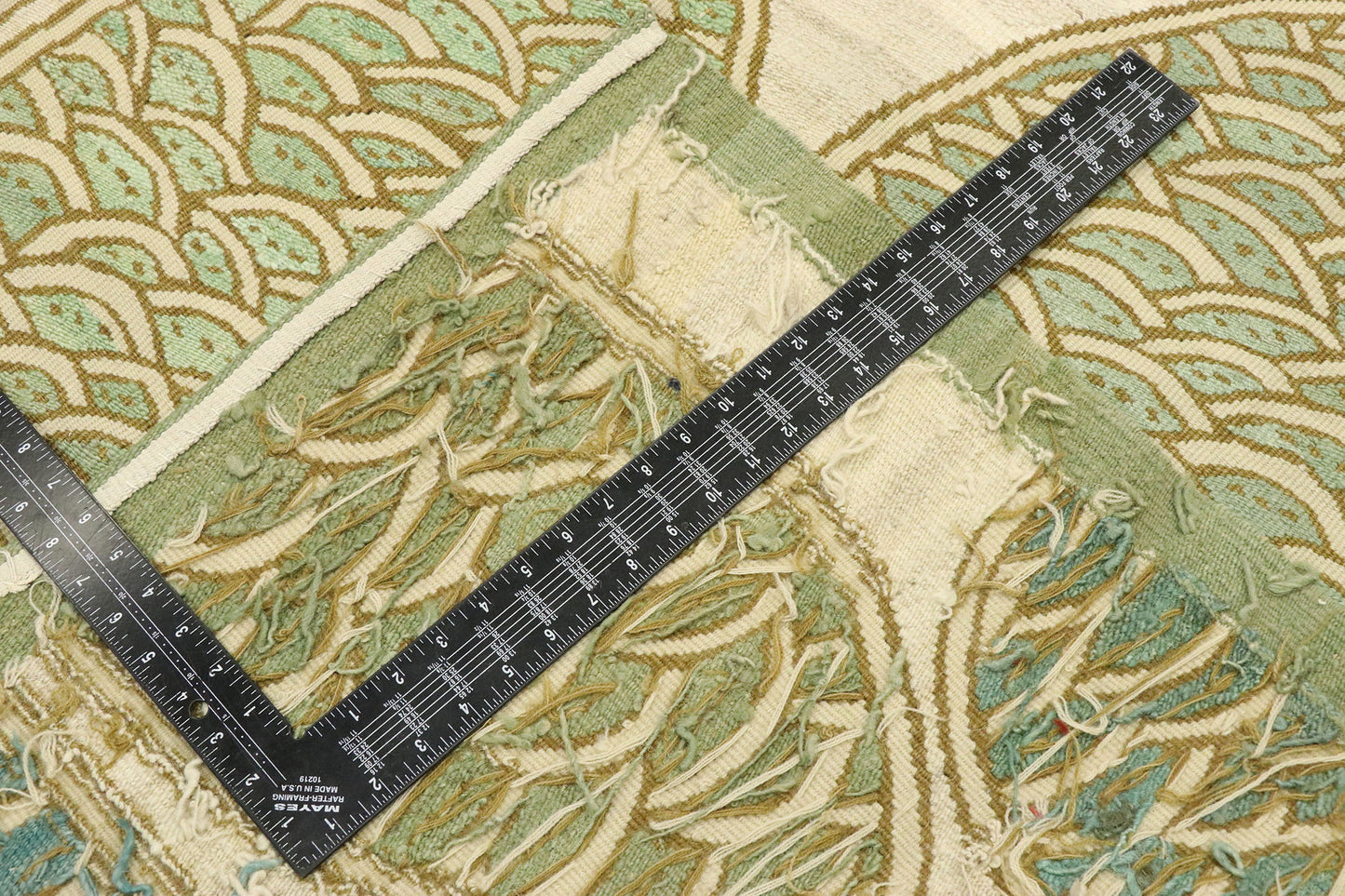 9 x 11 Antique French Aubusson Rug 77528