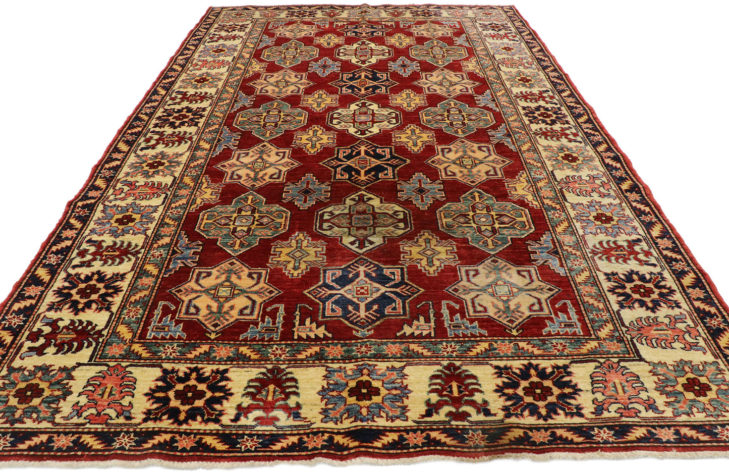6 x 9 Vintage Pakistani Rug 77532