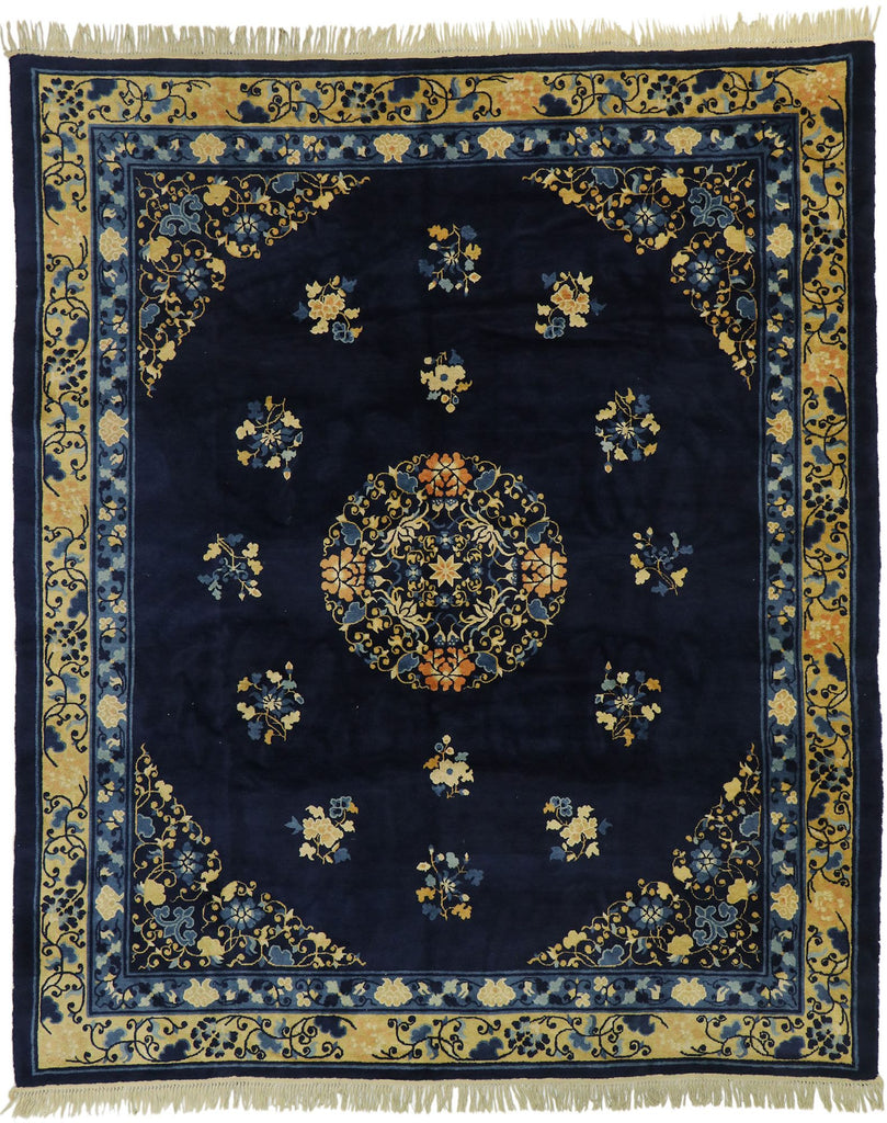 8 x 10 Antique Chinese Peking Rug 77542