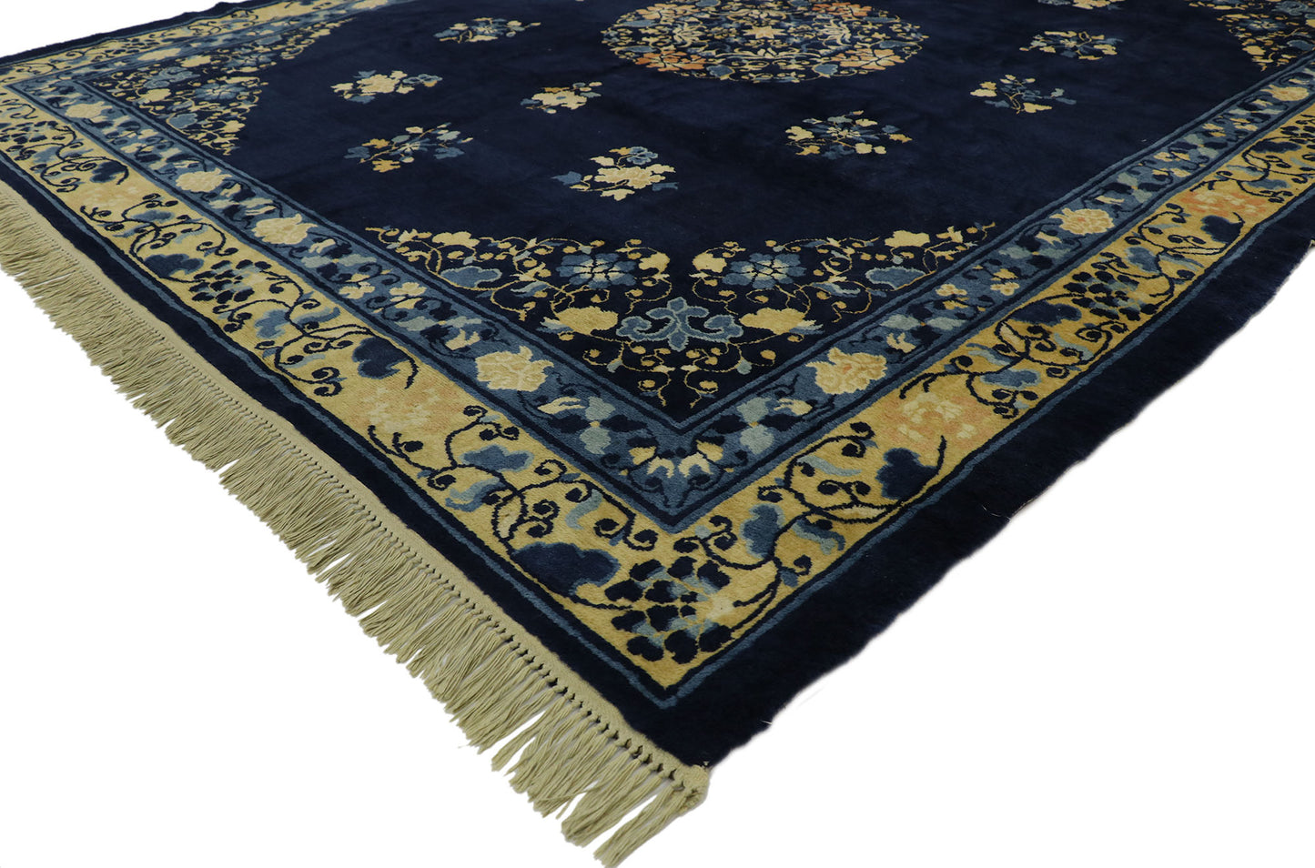 8 x 10 Antique Chinese Peking Rug 77542