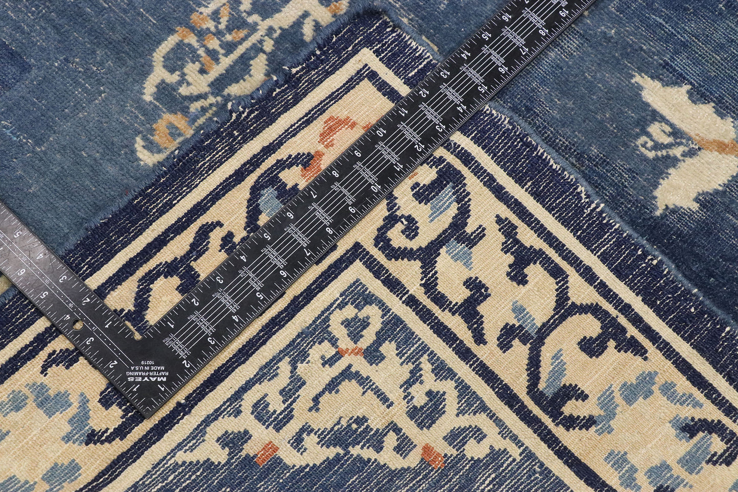 4 x 4 Antique Chinese Peking Rug 77561