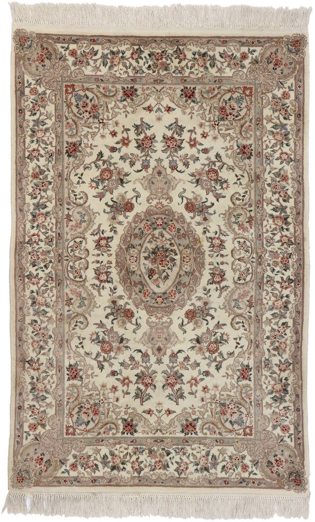 4 x 6 Vintage Chinese Tabriz Rug 77570