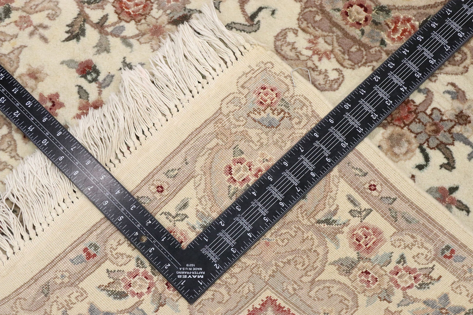 4 x 6 Vintage Chinese Tabriz Rug 77570