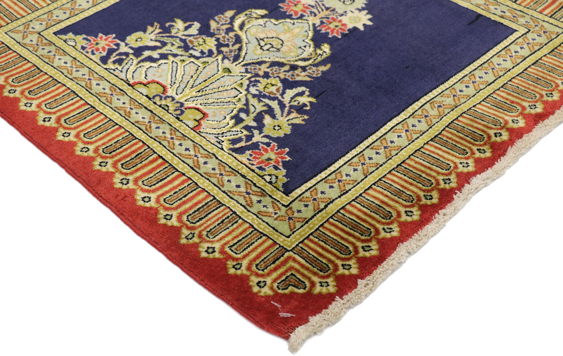 2 x 2 Vintage Persian Kerman Rug 77578