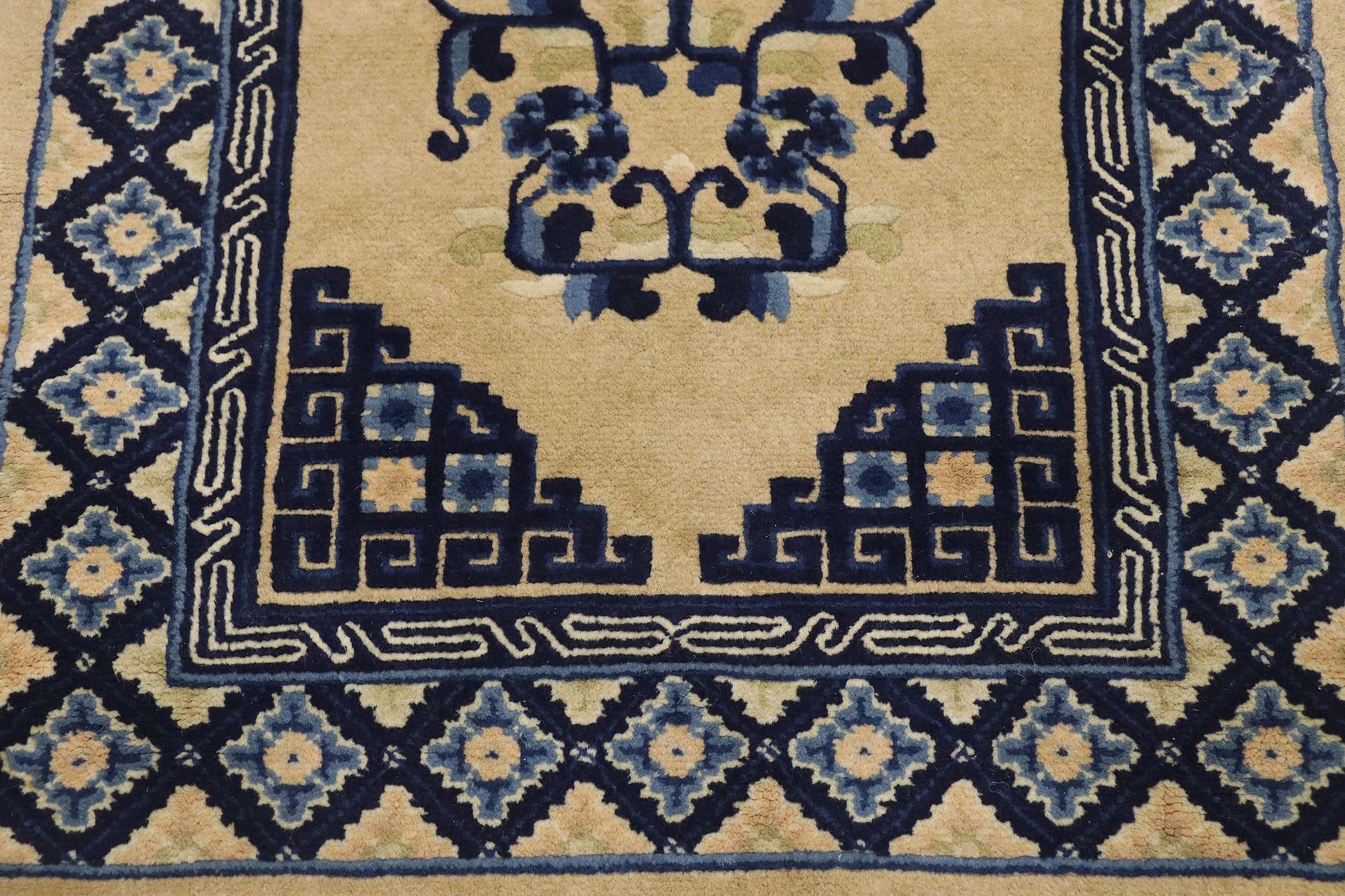 2 x 5 Antique Chinese Baotou Rug 77588