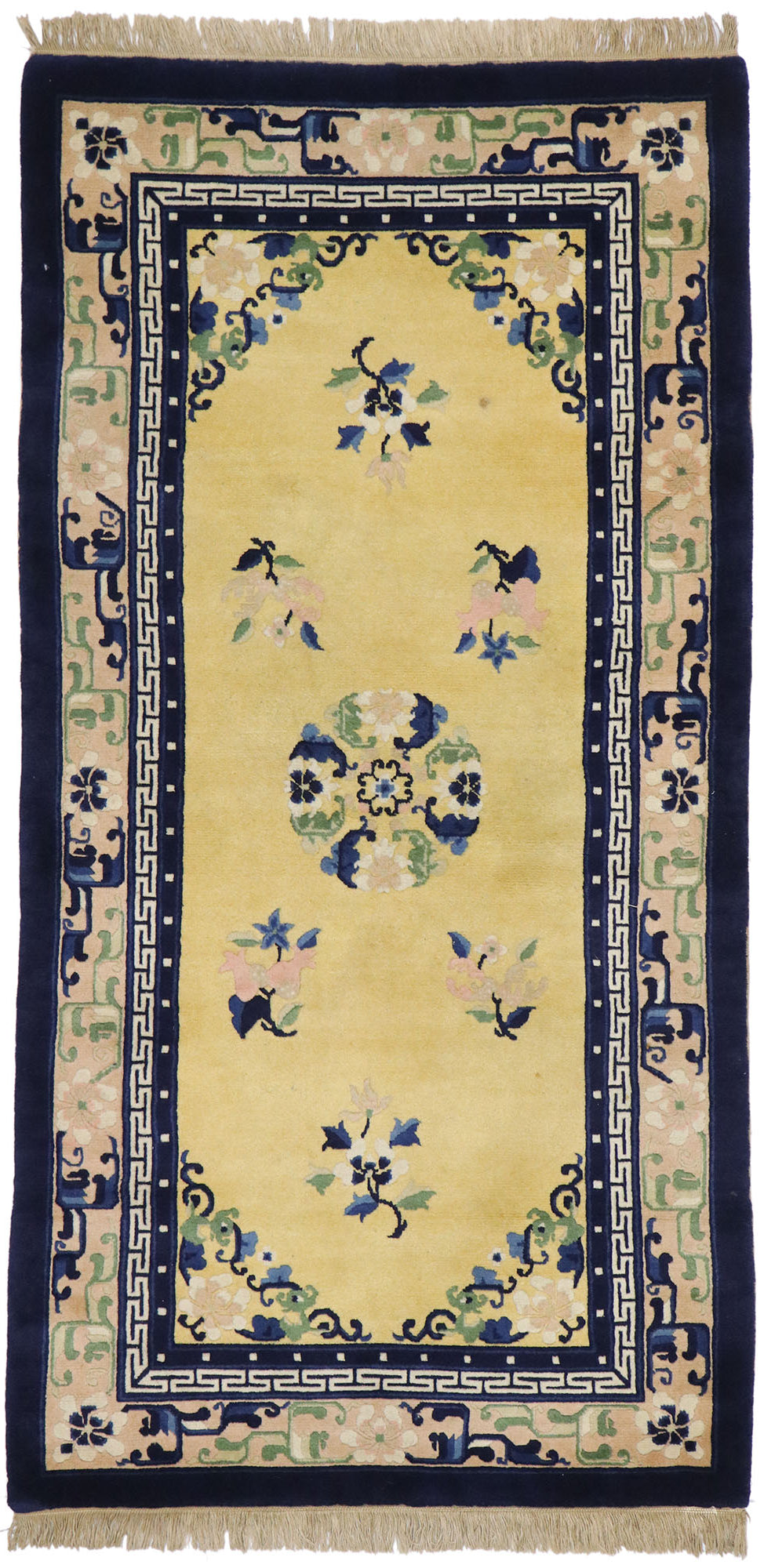 3 x 6 Antique Chinese Peking Rug 77590