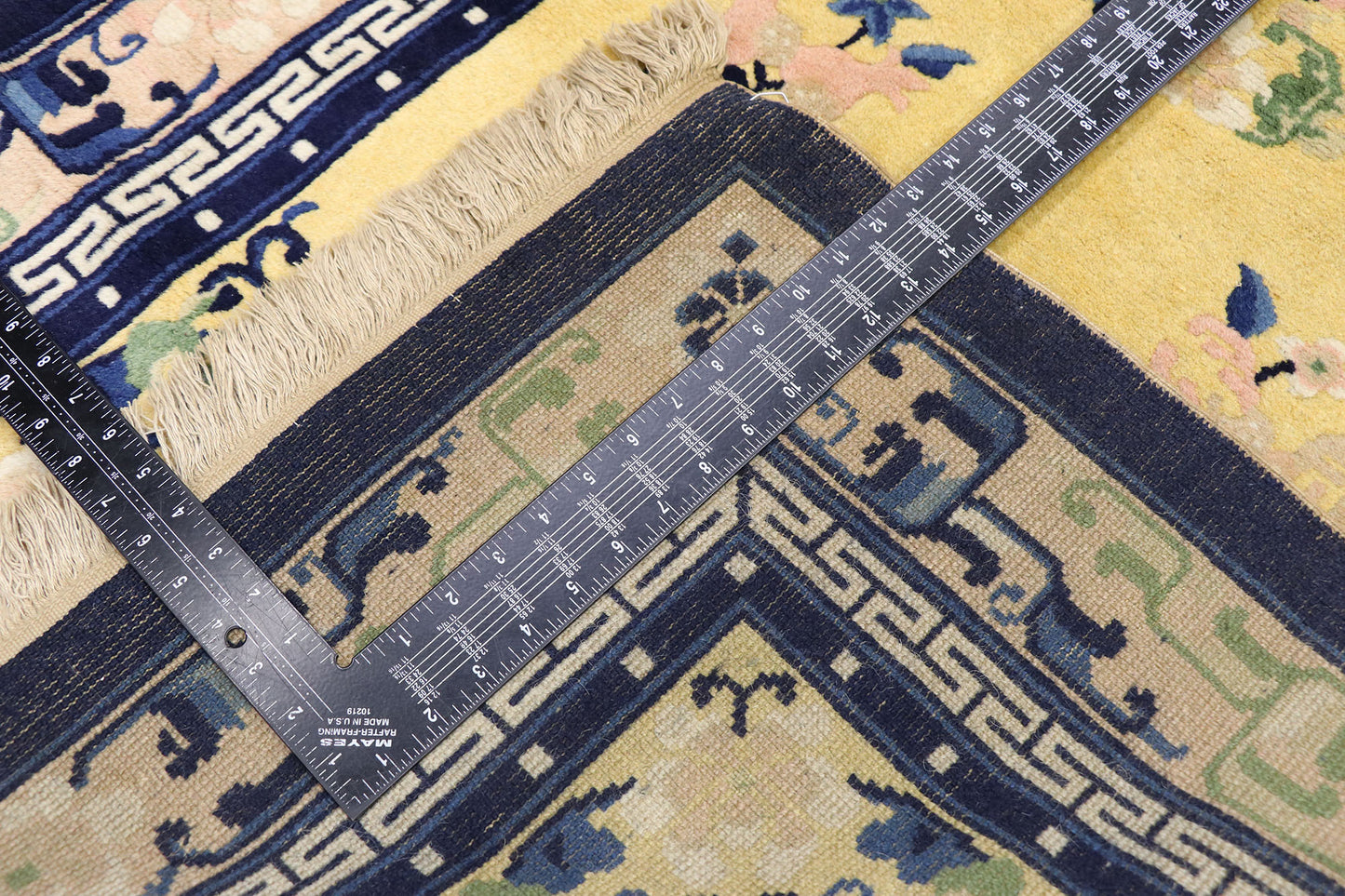 3 x 6 Antique Chinese Peking Rug 77590