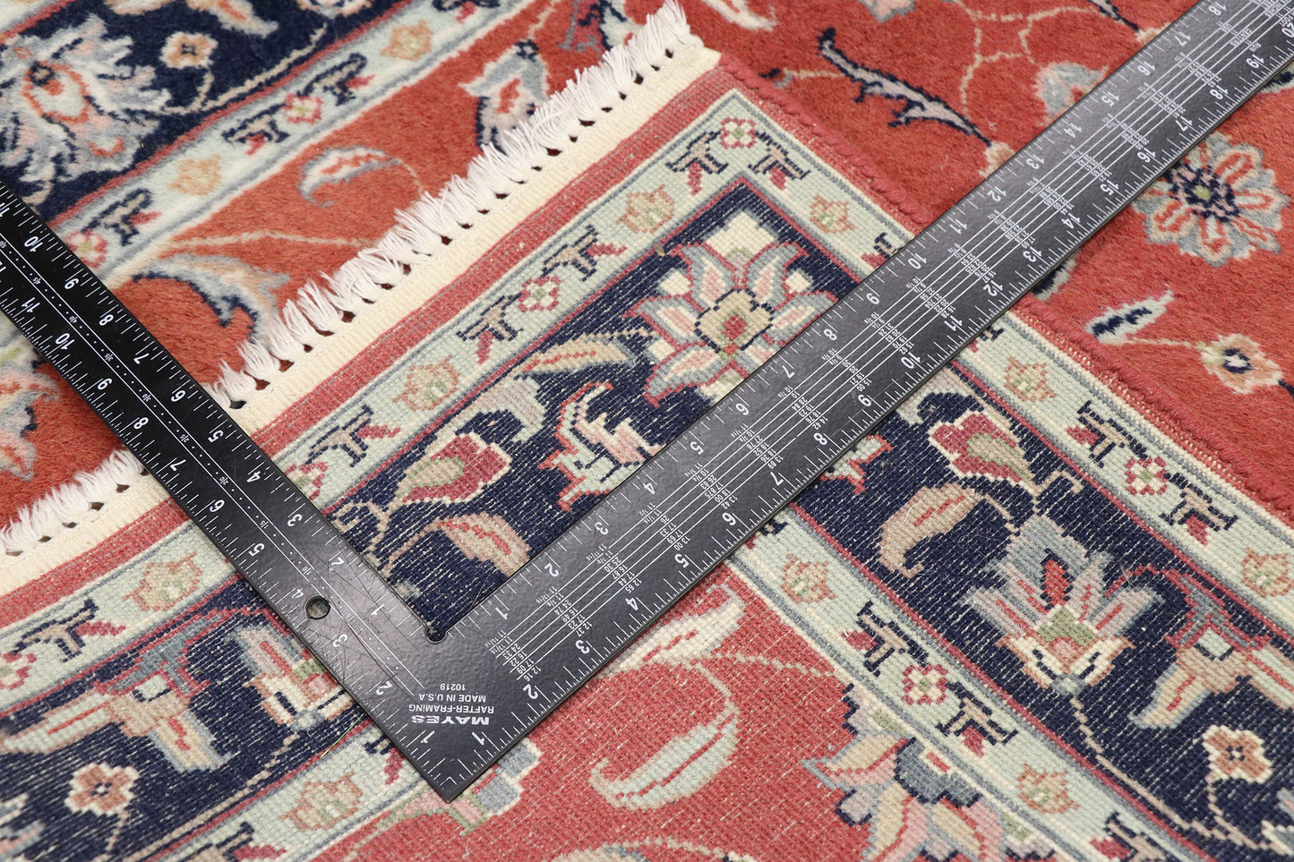 3 x 5 Vintage Indian Rug 77602