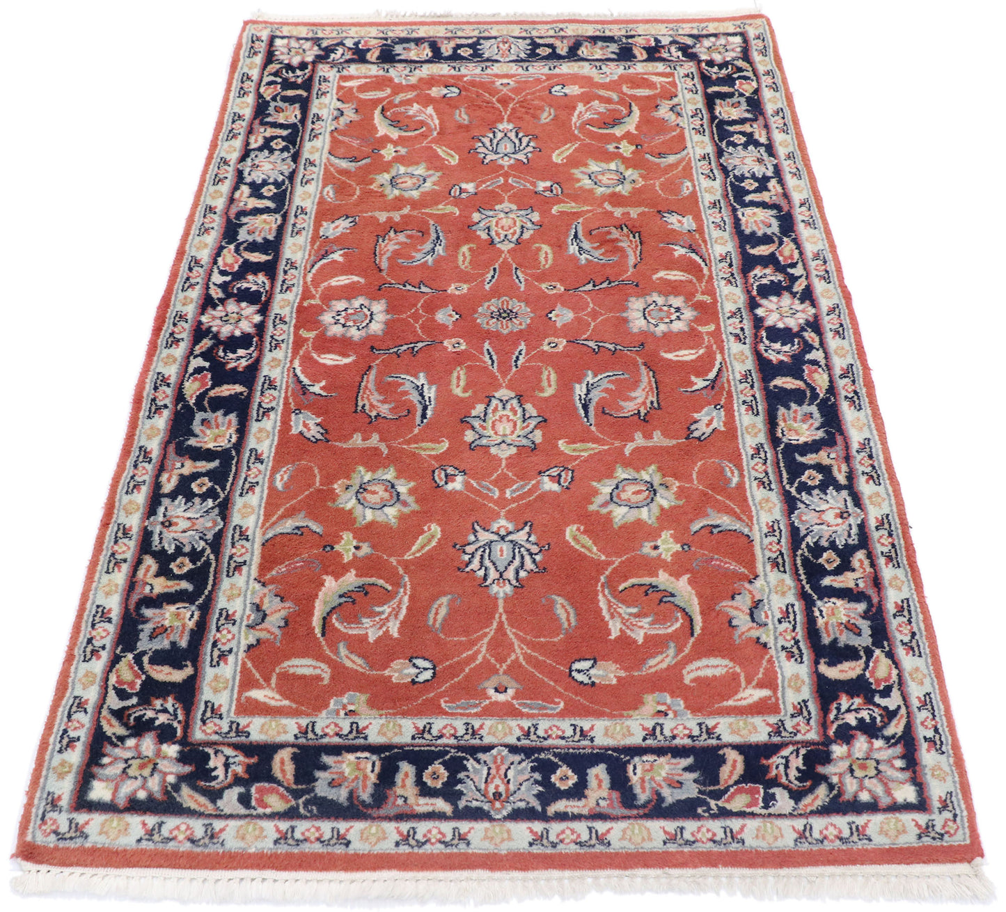 3 x 5 Vintage Indian Rug 77602