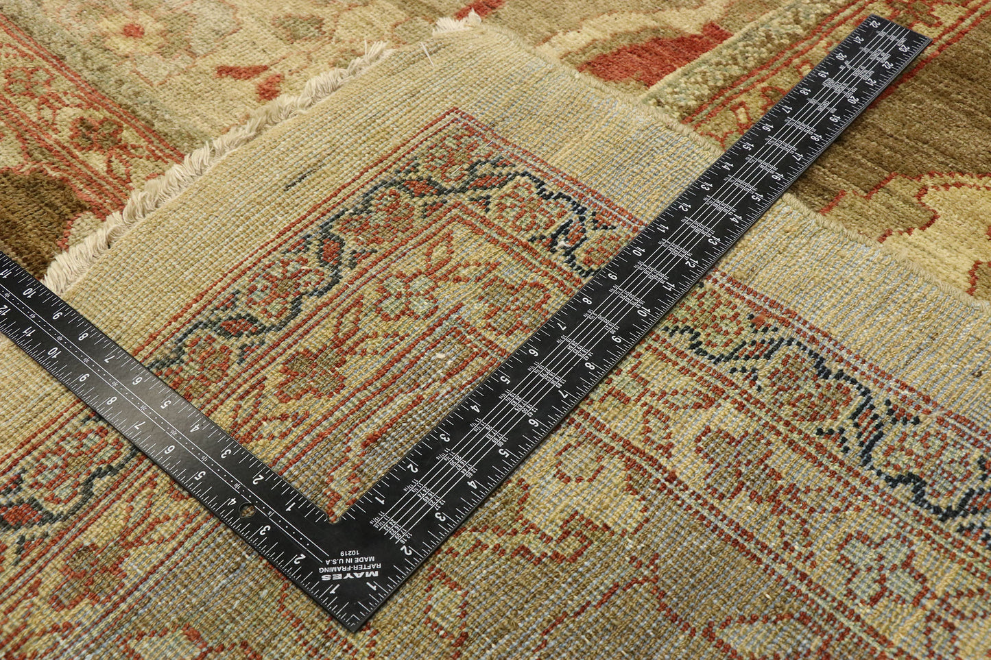 13 x 17 Vintage Persian Sultanabad Rug 77507