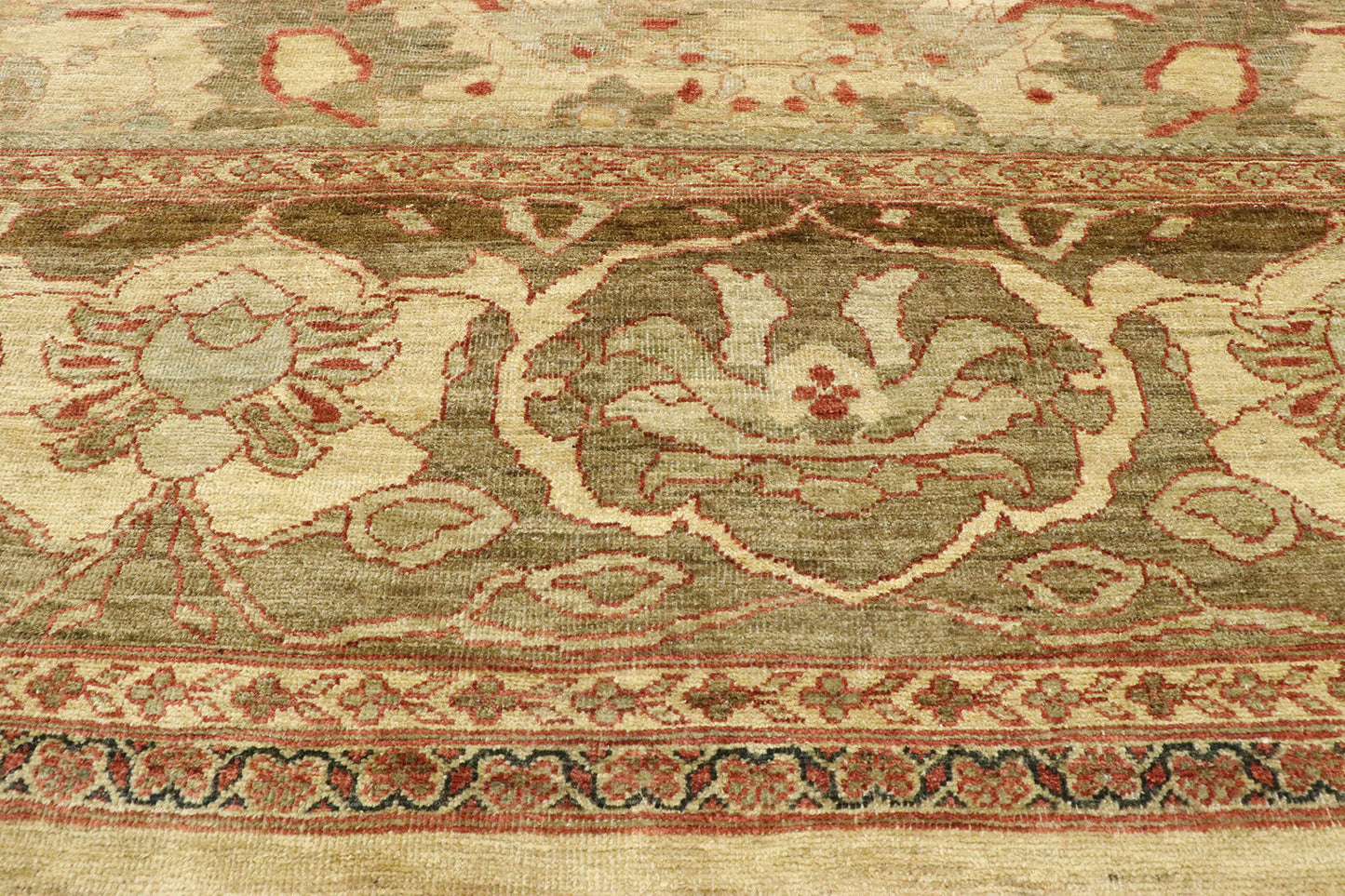 13 x 17 Vintage Persian Sultanabad Rug 77507
