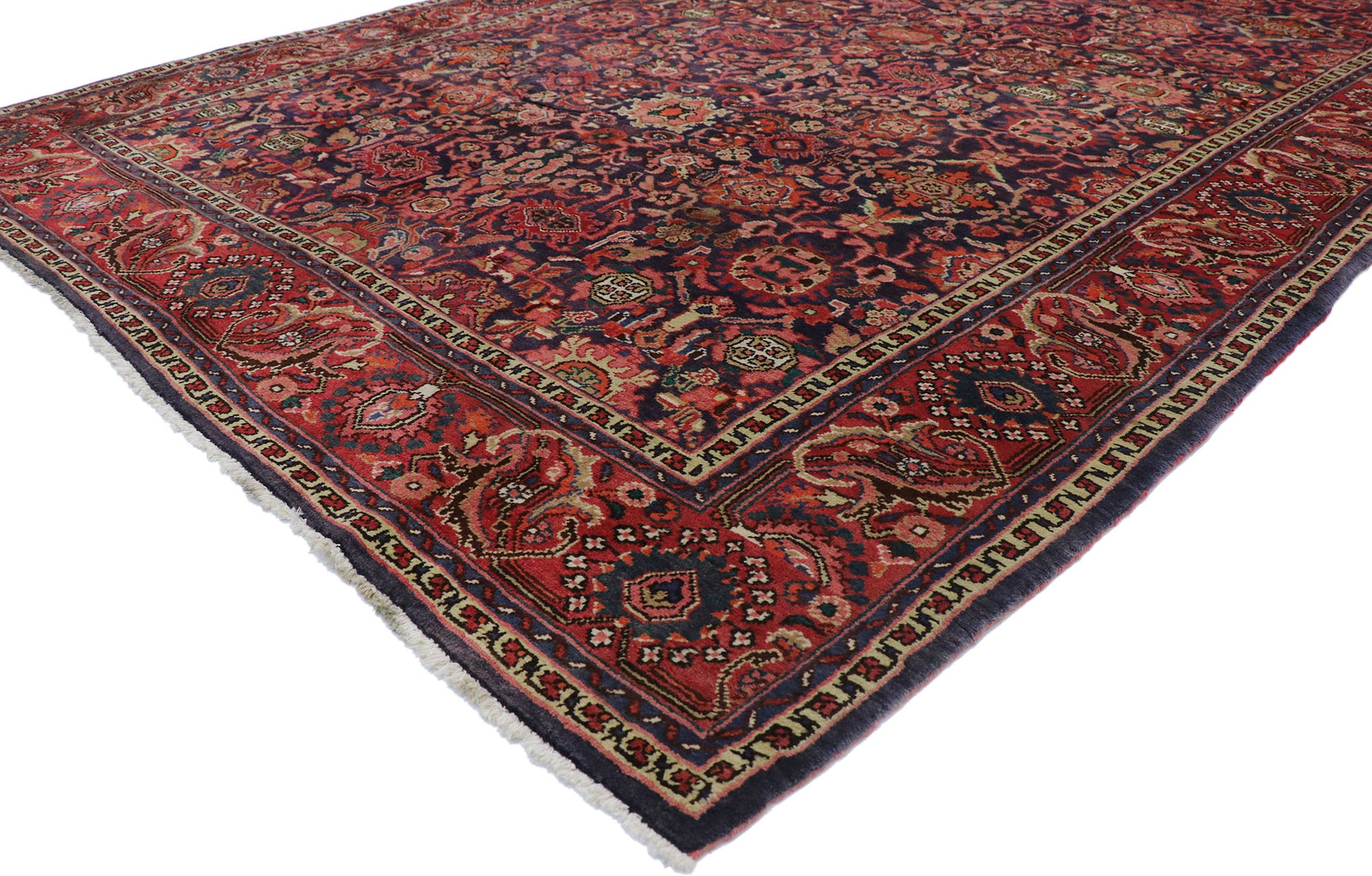 8 x 11 Antique Persian Malayer Rug 77630