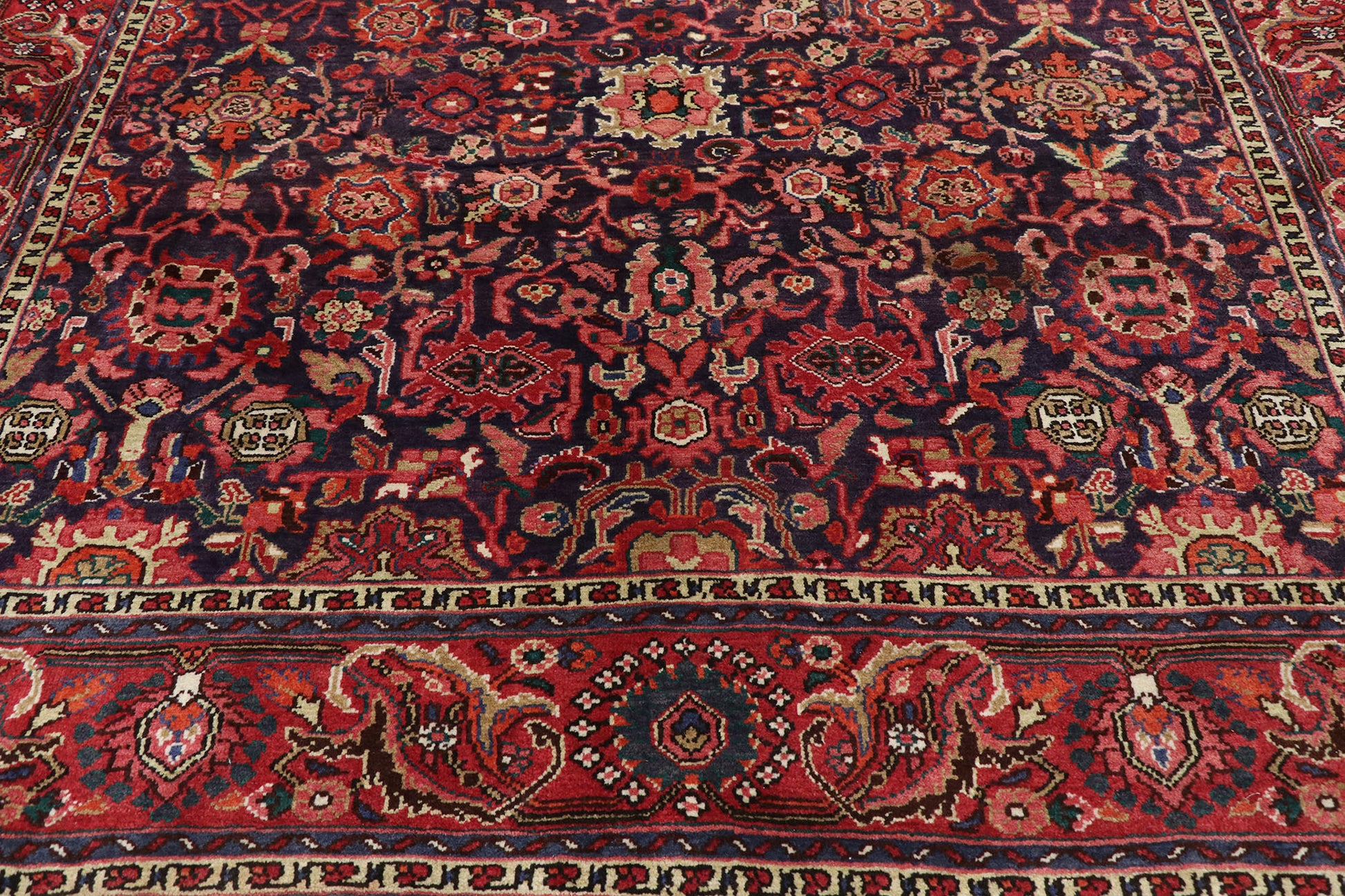 8 x 11 Antique Persian Malayer Rug 77630